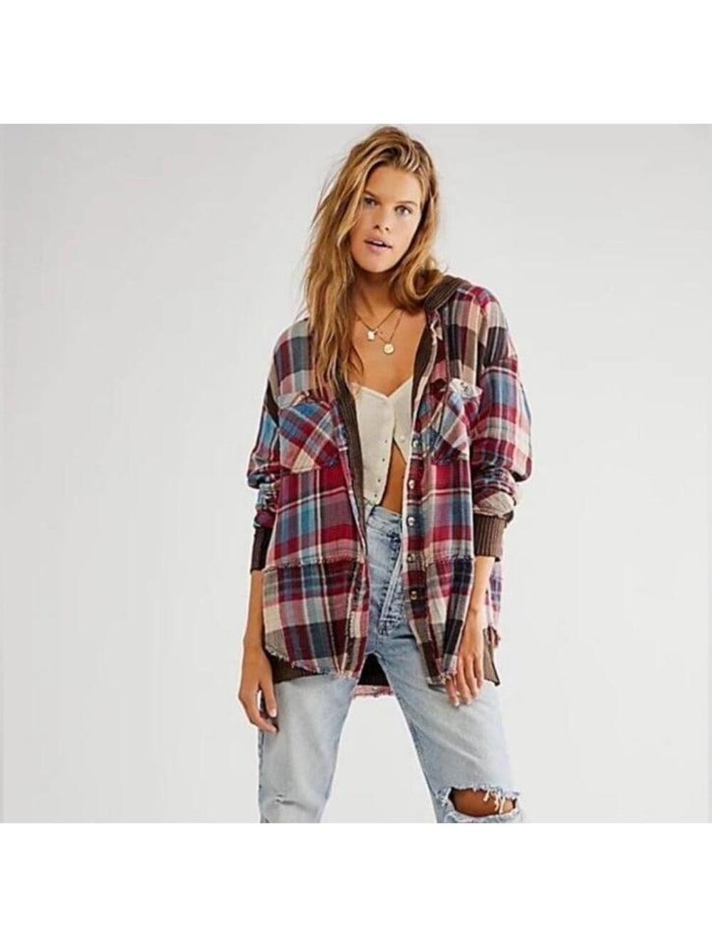 Free People Creek Canyon Shacket (S)